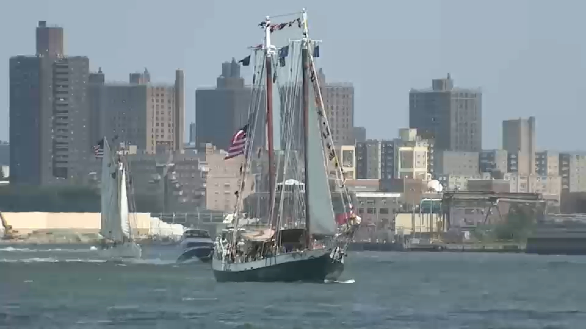 Small Ships Parade sails through NYC ahead of Sail4th 250 celebration